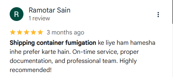 Review from Ramotar Sain