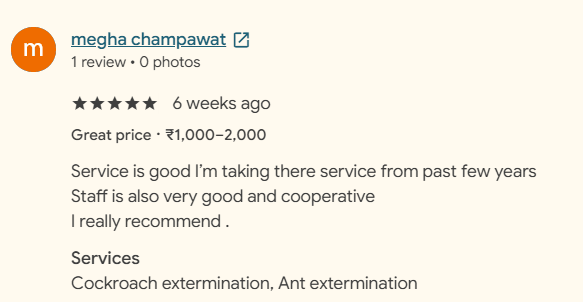 Review from Megha Champawat 