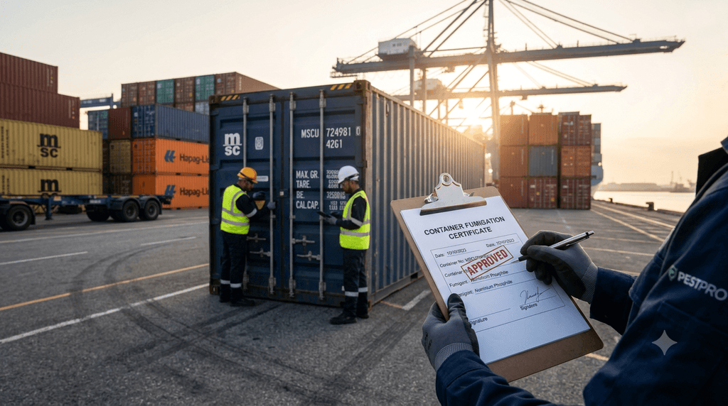 Container Fumigation Certificate. What It Is and Why It's Mandatory for Export