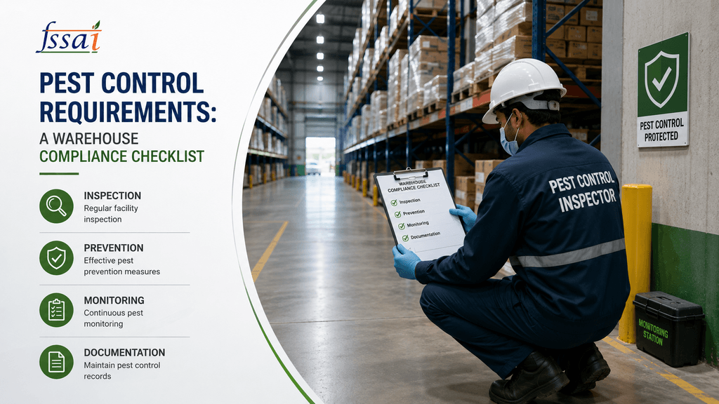 FSSAI Pest Control Requirements: A Warehouse Compliance Checklist