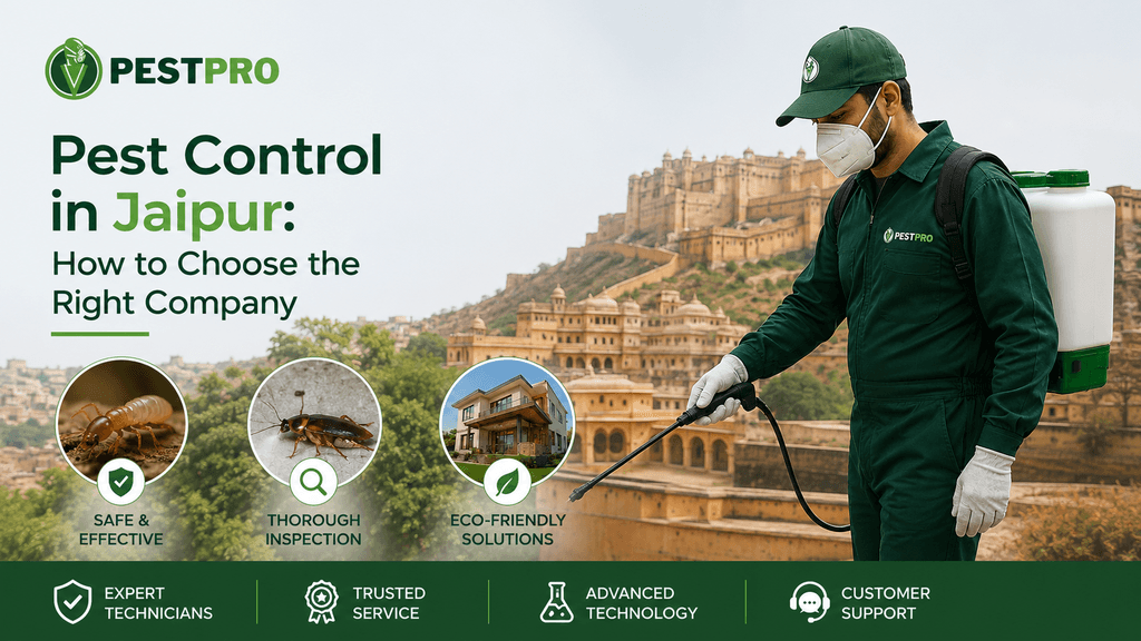 Pest Control in Jaipur: How to Choose the Right Company