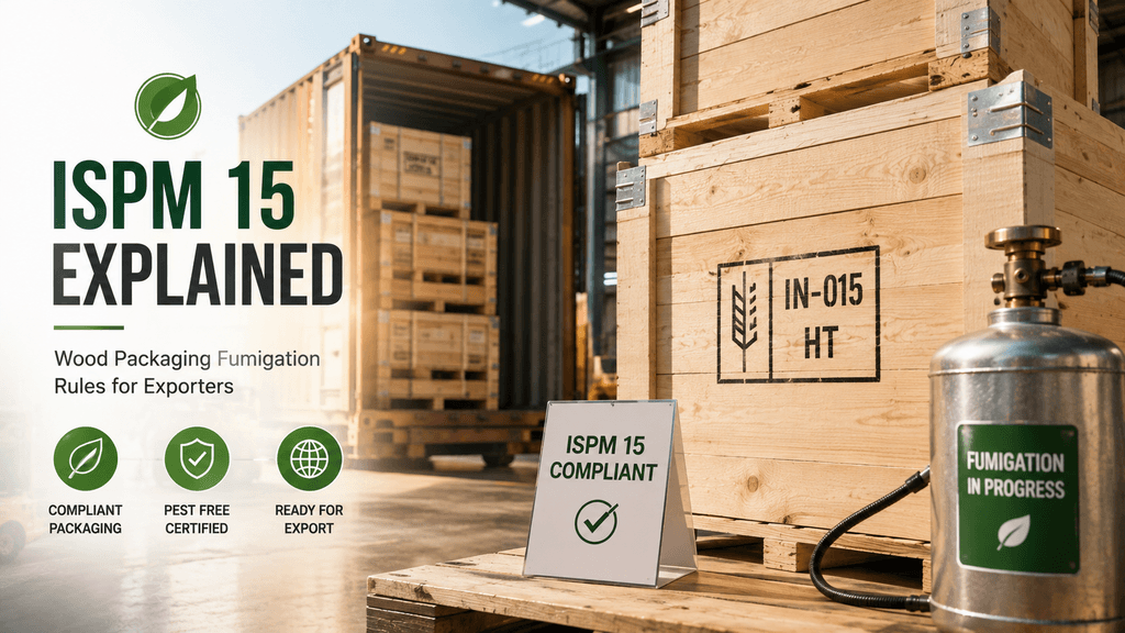ISPM 15 Explained: Wood Packaging Fumigation Rules for Exporters