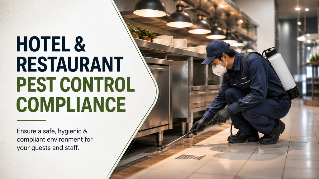 Hotel & Restaurant Pest Control Compliance: FSSAI + HACCP Checklist - PestPro India Guide